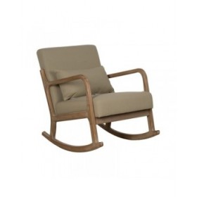 Sedia a Dondolo Legno d'albero della gomma 66 x 88 x 80 cm