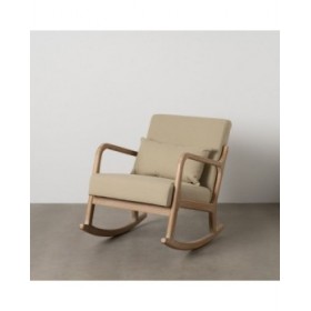 Sedia a Dondolo Legno d'albero della gomma 66 x 88 x 80 cm