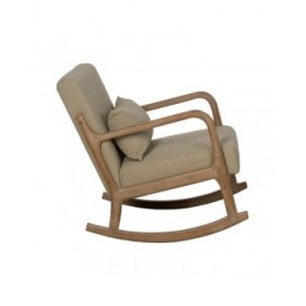 Sedia a Dondolo Legno d'albero della gomma 66 x 88 x 80 cm
