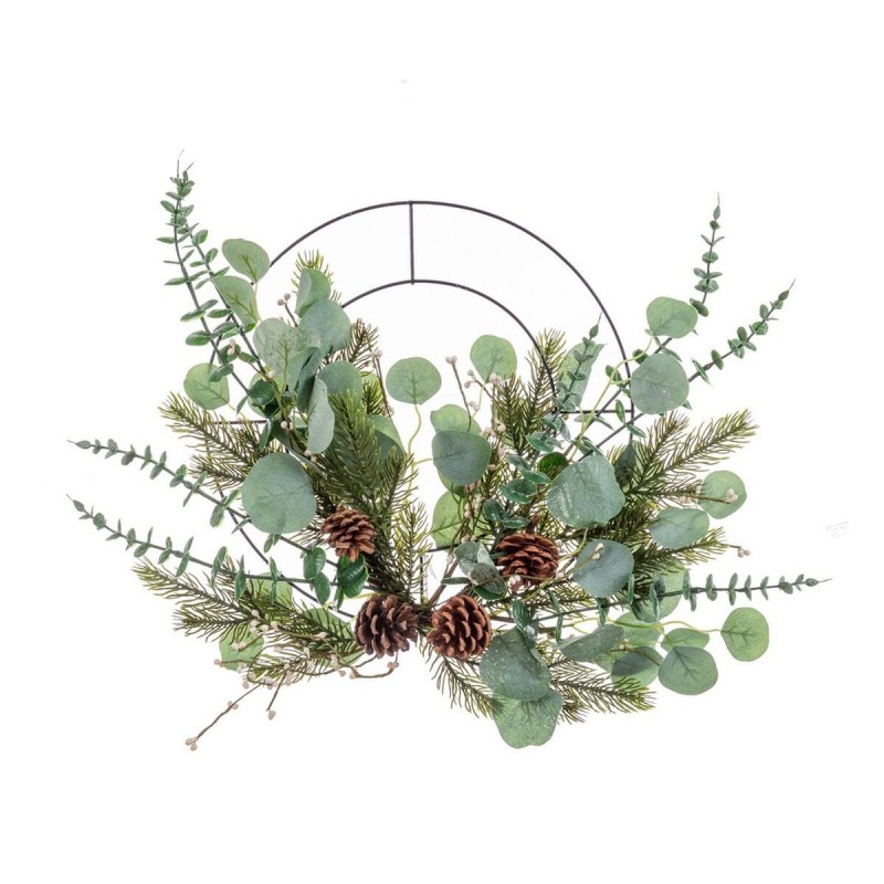 Appendino per Porte Natale Verde Naturale Metallo Plastica 51 cm
