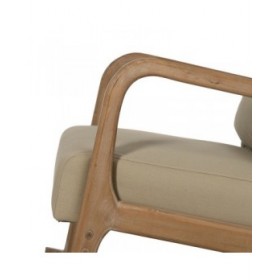 Sedia a Dondolo Legno d'albero della gomma 66 x 88 x 80 cm