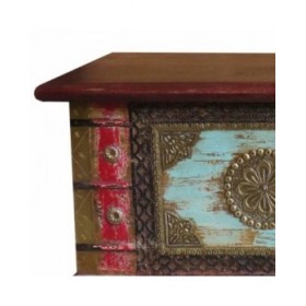 Baule Alexandra House Living Legno di mango 40 x 45 x 146 cm