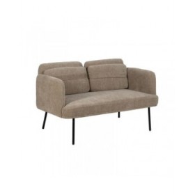 Divano Nero Beige 127 x 72 x 73 cm
