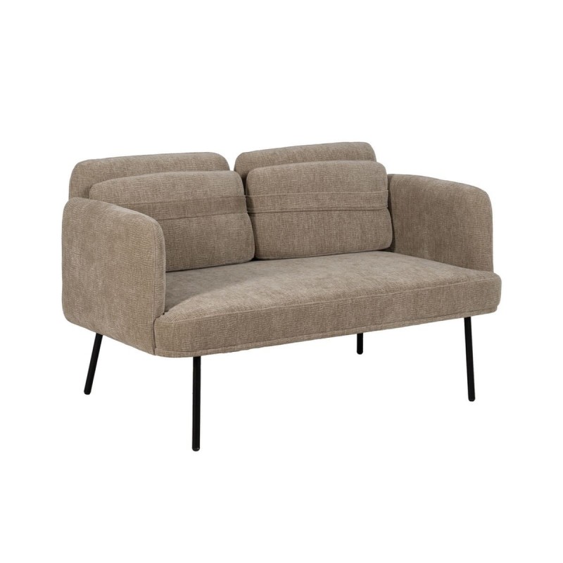 Divano Nero Beige 127 x 72 x 73 cm