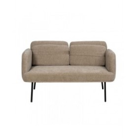 Divano Nero Beige 127 x 72 x 73 cm
