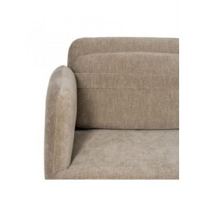 Divano Nero Beige 127 x 72 x 73 cm