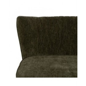 Divano Nero Verde Dorato 134 x 74 x 70 cm