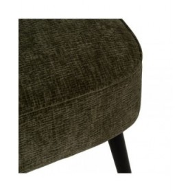Divano Nero Verde Dorato 134 x 74 x 70 cm