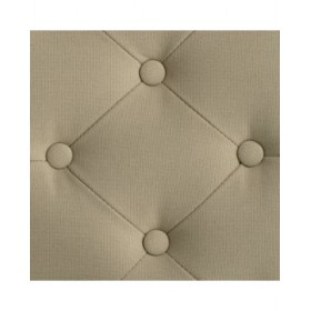 Panca Beige Legno d'albero della gomma 50 x 47 x 36 cm