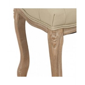 Panca Beige Legno d'albero della gomma 110 x 47 x 36 cm