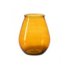 Portacandele Arancio vetro riciclato 29 x 29 x 35,5 cm