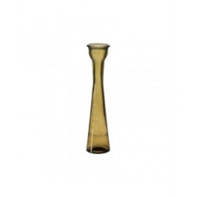 Vaso Verde vetro riciclato 7,2 x 7,2 x 31 cm