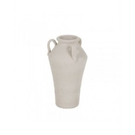 Vaso Bianco Ceramica 23 x 23 x 40 cm