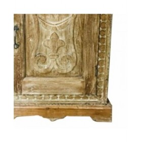 Comodino Alexandra House Living Marrone 29 x 72 x 53 cm