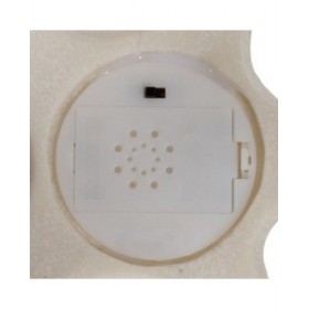 Lampada da tavolo Bianco Resina Pietra Sabbia 16,7 x 15,5 x 6,5 cm