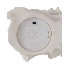 Lampada da tavolo Bianco Resina Pietra Sabbia 18 x 11,8 x 11 cm