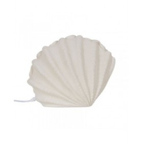 Lampada da tavolo Bianco Resina Pietra Sabbia 35,5 x 18 x 28,2 cm
