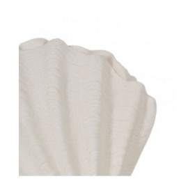 Lampada da tavolo Bianco Resina Pietra Sabbia 35,5 x 18 x 28,2 cm