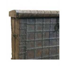 Baule Alexandra House Living Marrone Legno Riciclato 53 x 87 x 136 cm