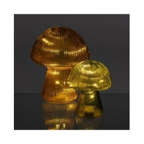 Statua Decorativa Verde Fungo 12,5 x 12,5 x 15 cm