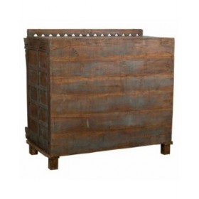 Credenza Alexandra House Living Marrone Legno Riciclato 71 x 117 x 120 cm