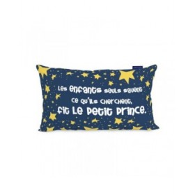 Fodera per cuscino HappyFriday Le Petit Prince Son avion Multicolore 50 x 30 cm