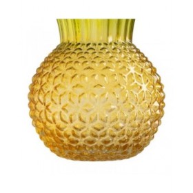 Vaso Giallo Verde Cristallo