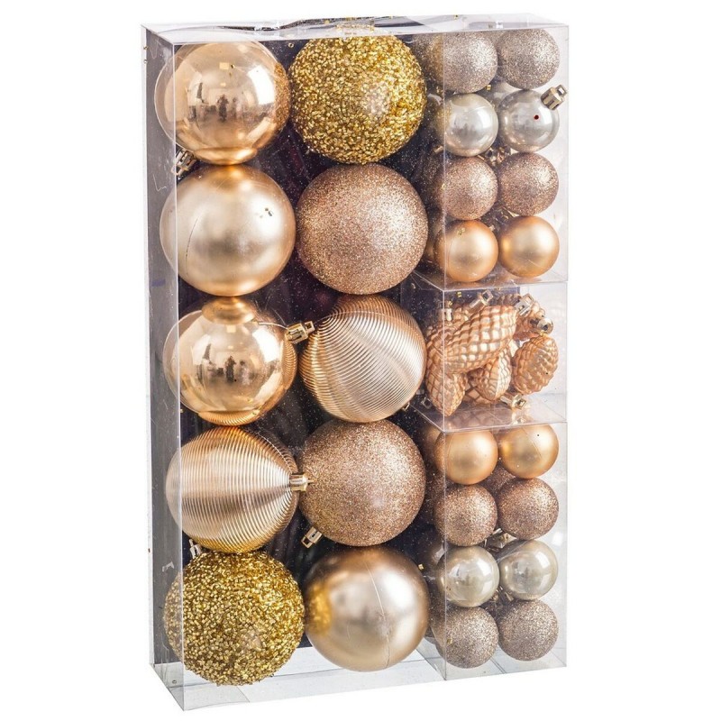 Palle di Natale Dorato (50 Unità)