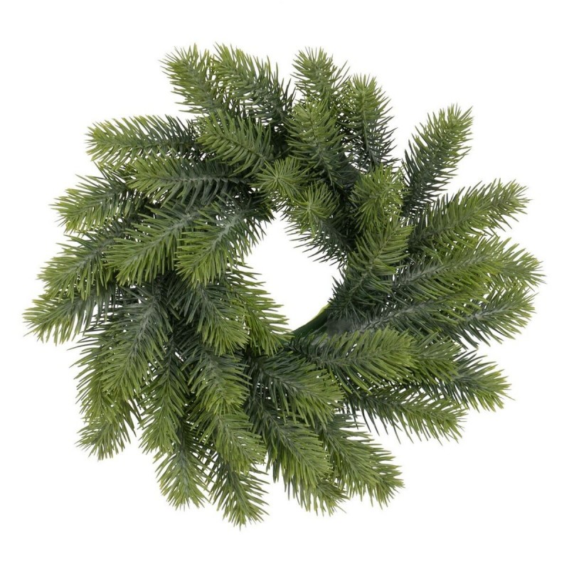 Ghirlanda di Natale Verde PVC 30 x 30 cm