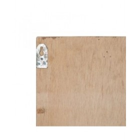 Quadro Marrone Beige Legno 120 x 164 x 6 cm