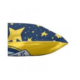 Fodera per cuscino HappyFriday Le Petit Prince Son avion Multicolore 50 x 30 cm