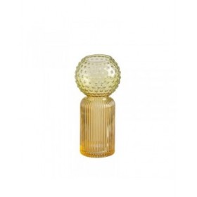 Vaso Giallo Verde Cristallo
