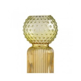 Vaso Giallo Verde Cristallo