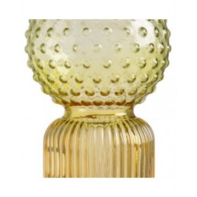 Vaso Giallo Verde Cristallo