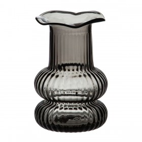 Vaso Grigio Vetro 11,8 x 11,8 x 19 cm