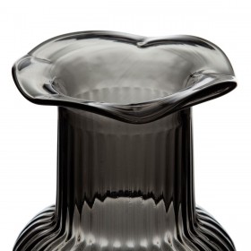 Vaso Grigio Vetro 11,8 x 11,8 x 19 cm