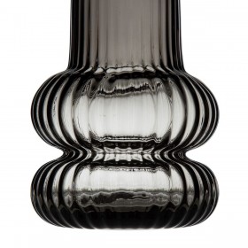 Vaso Grigio Vetro 11,8 x 11,8 x 19 cm