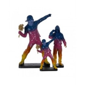 Statua Decorativa Multicolore