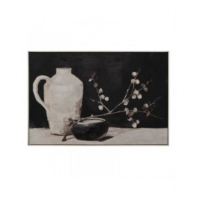 Quadro Nero Beige 120 x 3,5 x 80 cm