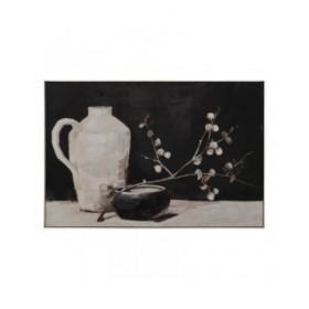 Quadro Nero Beige 120 x 3,5 x 80 cm