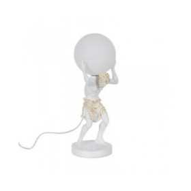 Lampada da tavolo Bianco Resina