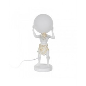 Lampada da tavolo Bianco Resina