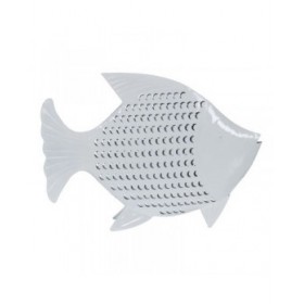 Statua Decorativa Bianco Pesce