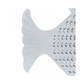 Statua Decorativa Bianco Pesce