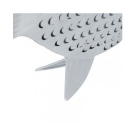 Statua Decorativa Bianco Pesce