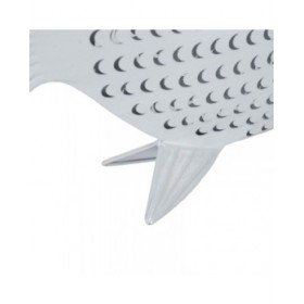 Statua Decorativa Bianco Pesce