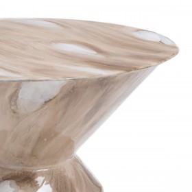 Tavolo aggiuntivo Beige Ferro 34 x 34 x 50 cm