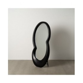 Specchio da parete Nero 85 x 170 x 10 cm