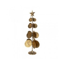 Statua Decorativa Dorato Albero