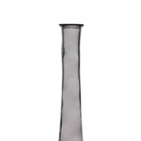 Vaso Grigio vetro riciclato 18 x 18 x 100 cm
